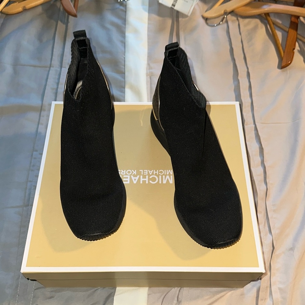 MICHAEL Michael Kors Black Heeled Boots